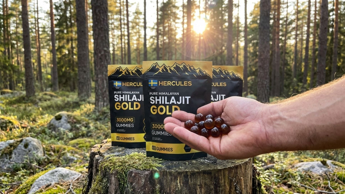 Shilajit och Ashwagandha Tillsammans: Den Ultimata Naturliga Kombinationen för Män