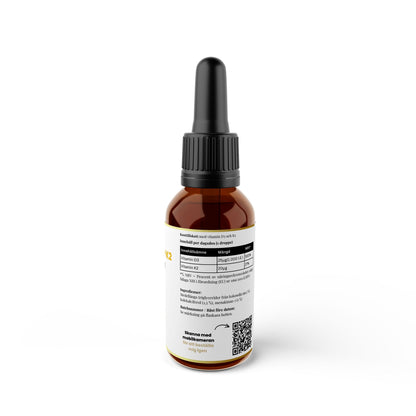 Vitamin D3 + K2 Droppar