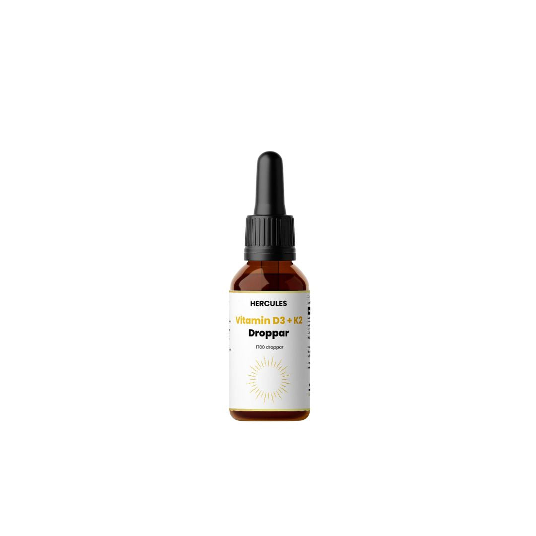 Vitamin D3 + K2 Droppar